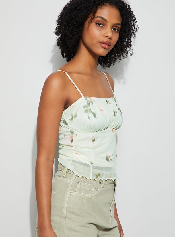 GINGER Floral Print Top