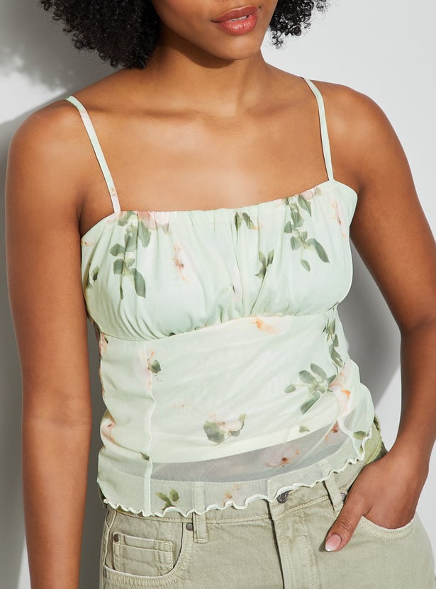 GINGER Floral Print Top