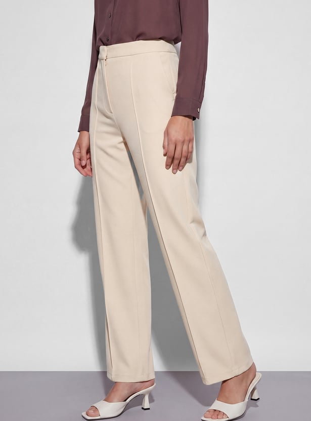 CODE CLASSIC Knit Flat Front Trousers