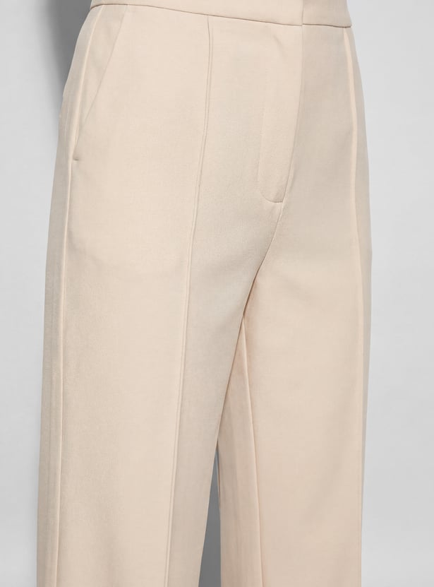 CODE CLASSIC Knit Flat Front Trousers