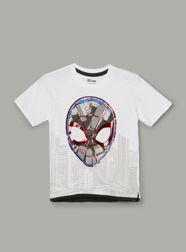 FAME FOREVER Boys Spider-Man T-shirt