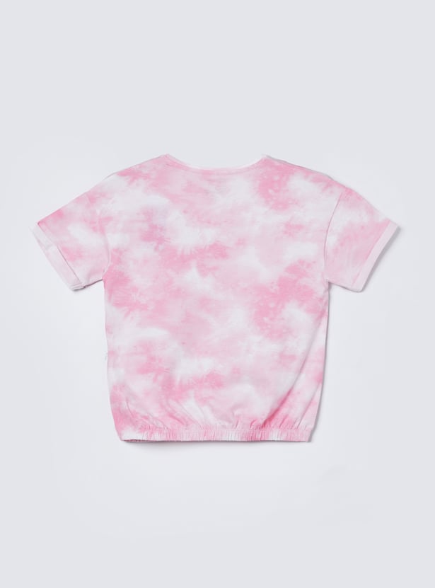 FAME FOREVER Girls Lilo & Stitch T-shirt