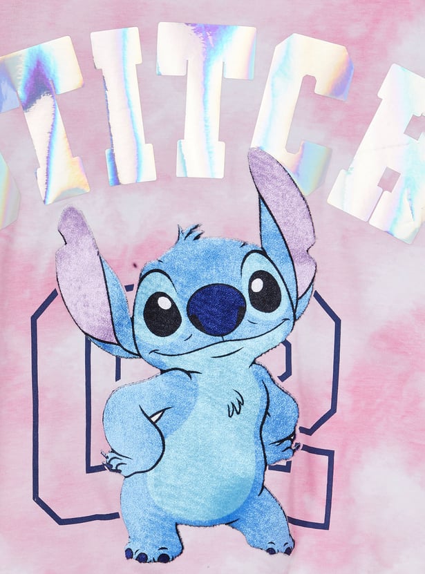 FAME FOREVER Girls Lilo & Stitch T-shirt