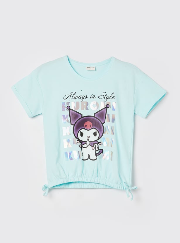 FAME FOREVER Girls Printed T-shirt