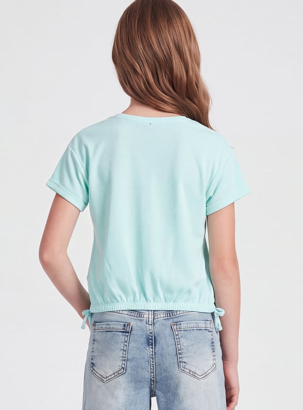 FAME FOREVER Girls Printed T-shirt