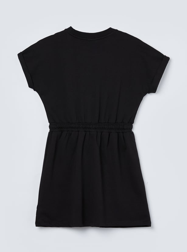 FAME FOREVER Girls Kuromi Graphic Print Dress