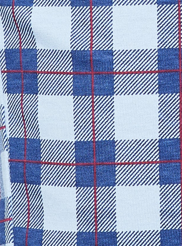 GINGER Checked Elasticated Pyjamas