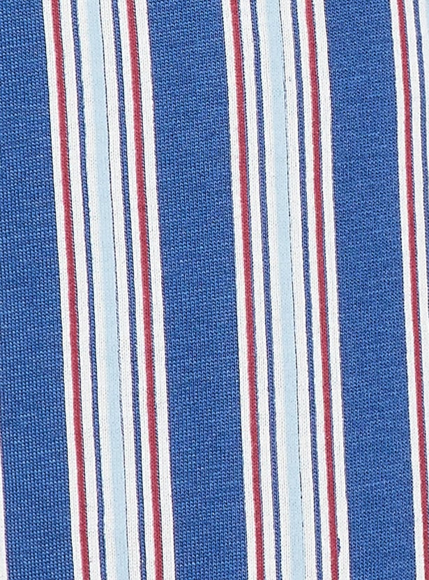 GINGER Striped Elasticated Pyjamas