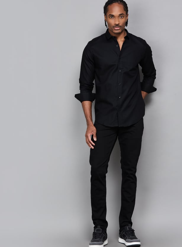UNITED COLORS OF BENETTON Patterned Regular Fit Shirt