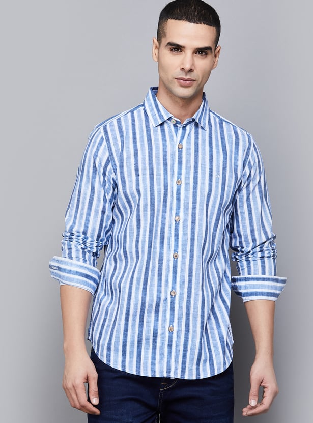 UNITED COLORS OF BENETTON Striped Regular Fit Shirt