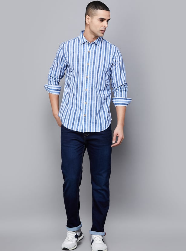 UNITED COLORS OF BENETTON Striped Regular Fit Shirt