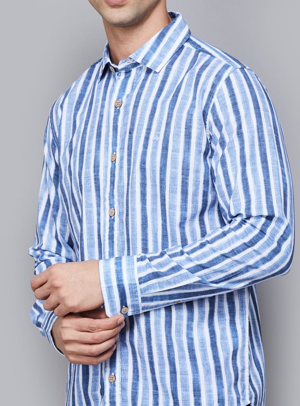 UNITED COLORS OF BENETTON Striped Regular Fit Shirt