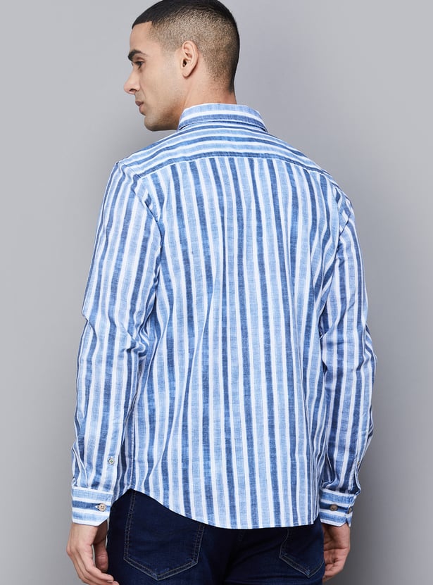UNITED COLORS OF BENETTON Striped Regular Fit Shirt