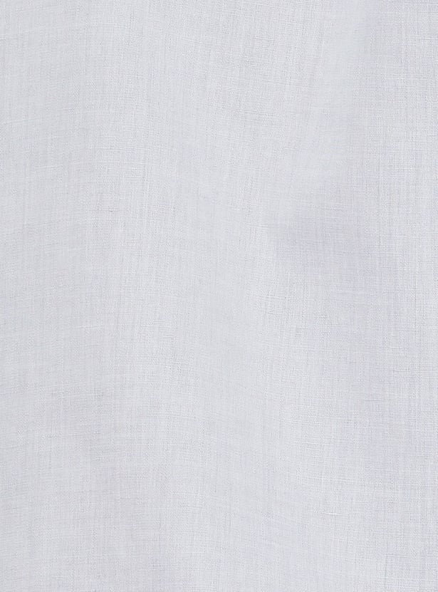 VAN HEUSEN Solid Custom Fit Formal Shirt
