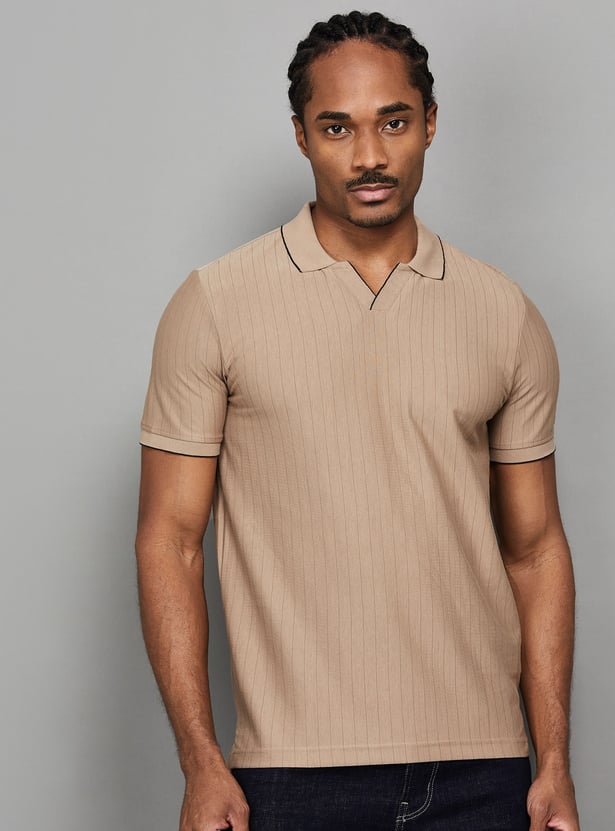 ARROW SPORT Striped Polo T-shirt