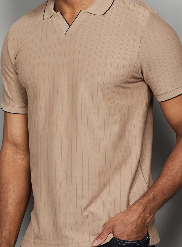 ARROW SPORT Striped Polo T-shirt