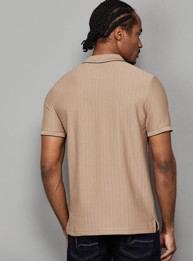 ARROW SPORT Striped Polo T-shirt