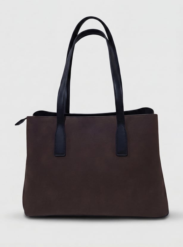 IRTH Solid Shoulder Bag