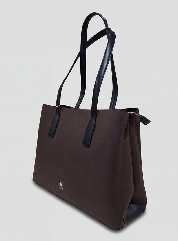 IRTH Solid Shoulder Bag
