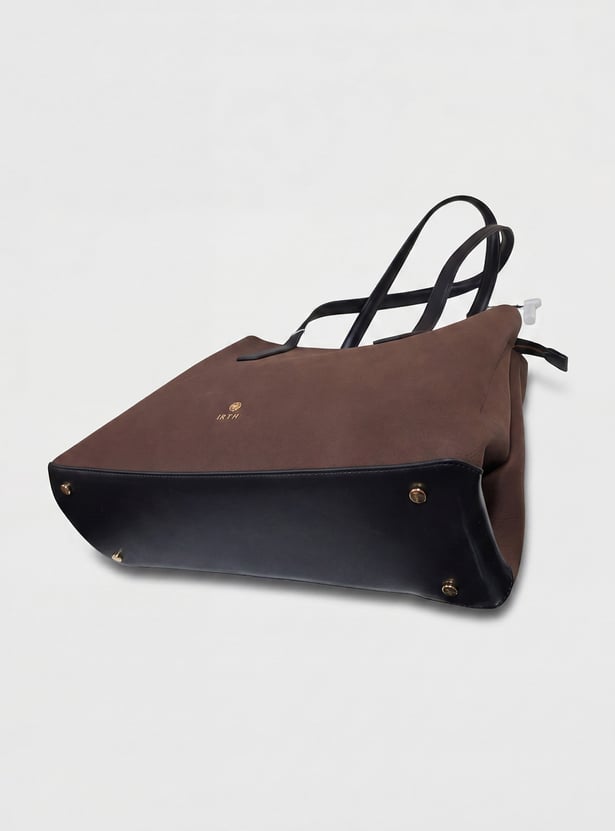 IRTH Solid Shoulder Bag