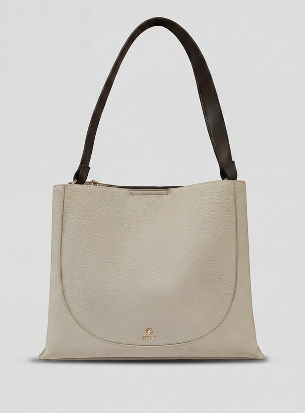 IRTH Solid Shoulder Bag