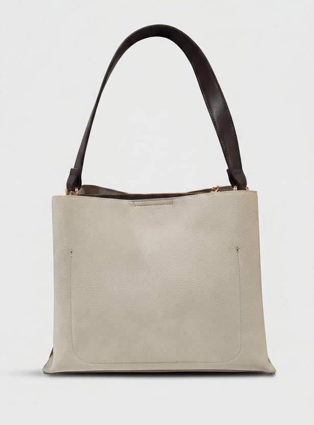 IRTH Solid Shoulder Bag
