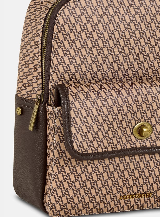 ACCESSORIZE LONDON Monogram Backpack