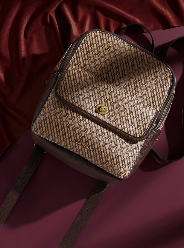ACCESSORIZE LONDON Monogram Backpack