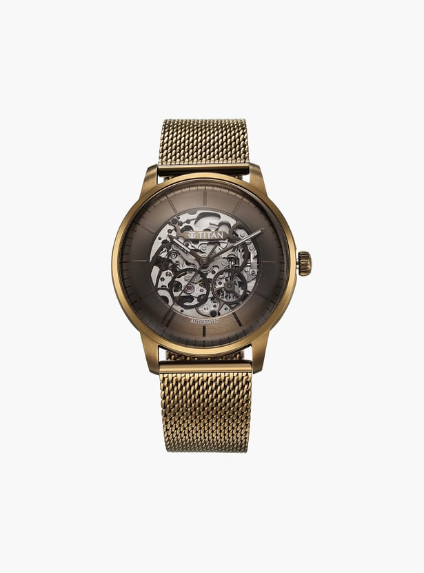 TITAN Automatic Color Upgrade Skeleton Watch - NU90110QM03
