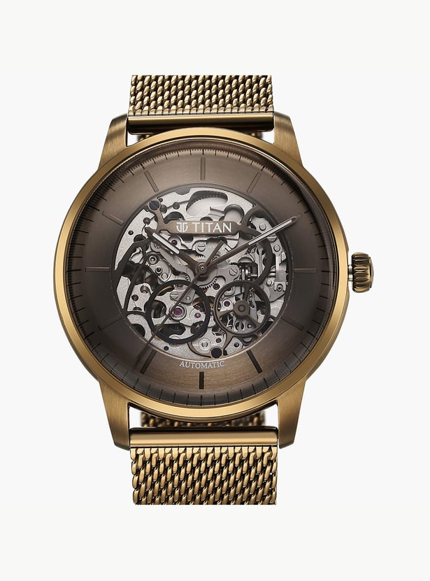 TITAN Automatic Color Upgrade Skeleton Watch - NU90110QM03