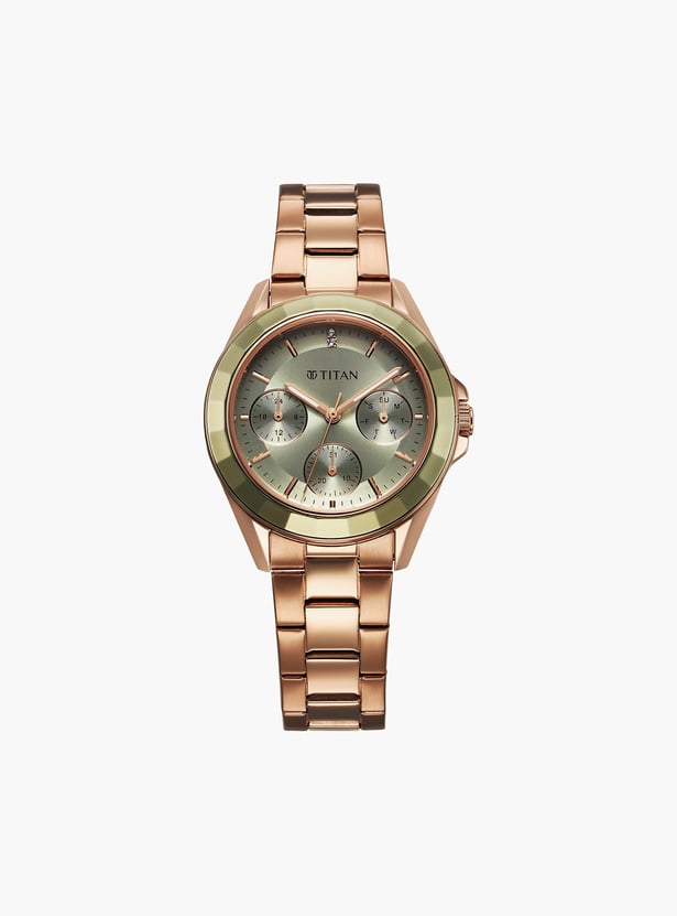 TITAN Glamour Multifunction Watch - NU95315KM03