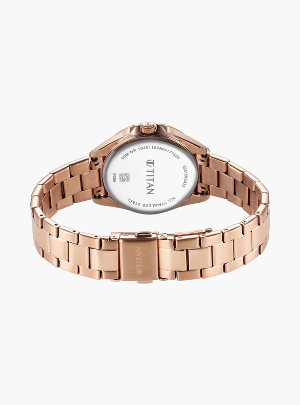 TITAN Glamour Multifunction Watch - NU95315KM03