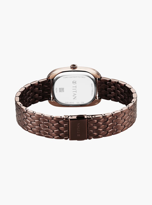 TITAN Glamour Phase Analog Watch - NU95317KM01