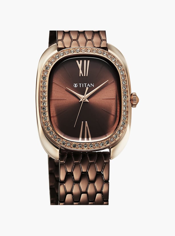 TITAN Glamour Phase Analog Watch - NU95317KM01