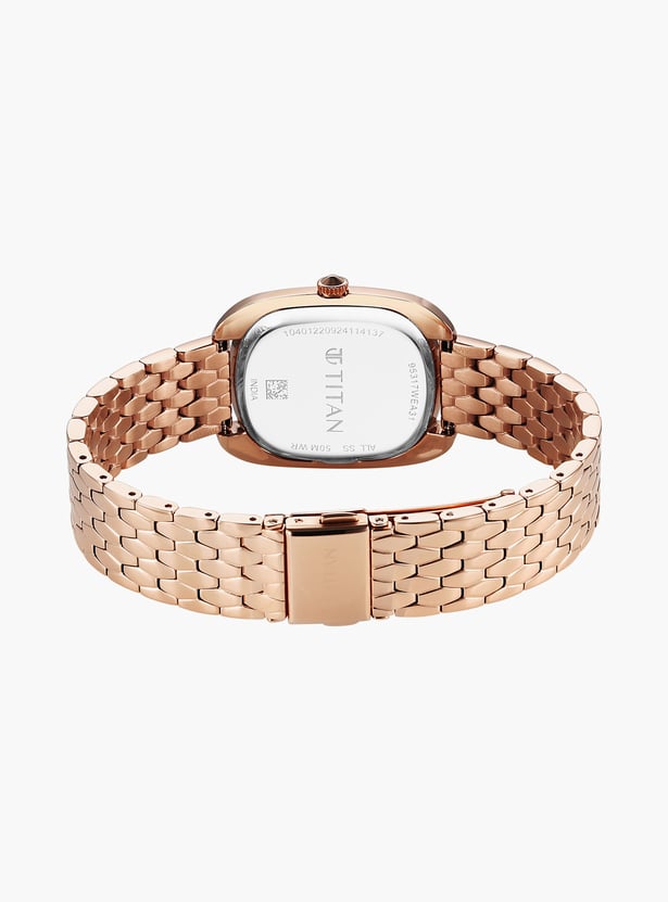 TITAN Glamour Phase Metal Analog Watch - NU95317WM01