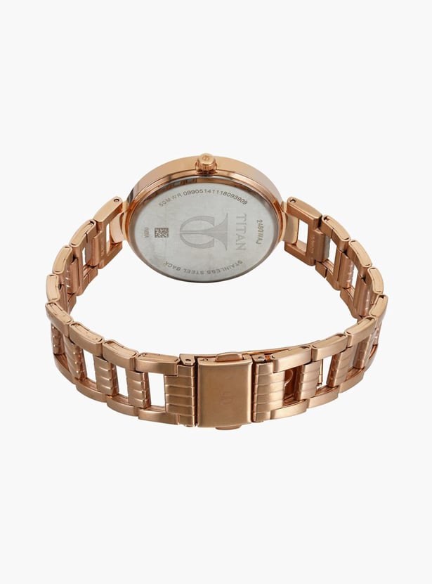 TITAN Sparkle Embellished Analog Watch - NU2480WM02