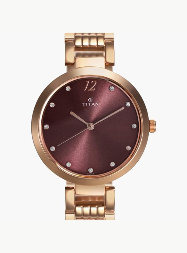 TITAN Sparkle Embellished Analog Watch - NU2480WM02
