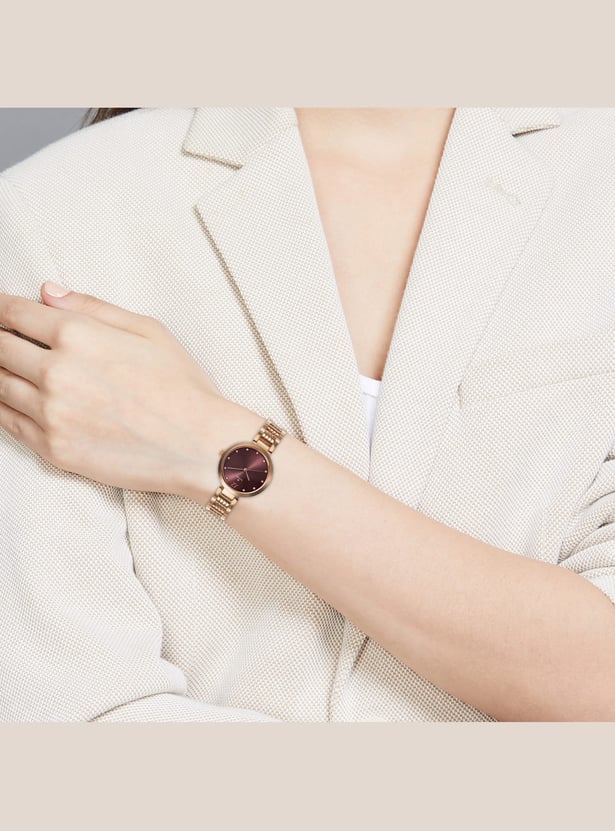 TITAN Sparkle Embellished Analog Watch - NU2480WM02