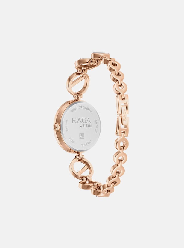 TITAN Raga - Viva Iv Phase Ii Metal Analog Watch - NU2643KM01