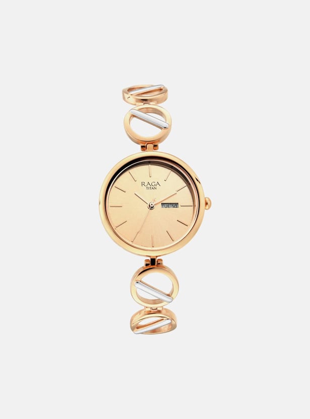 TITAN Raga - Viva Iv Phase I Metal Strap Analog Watch-NU2644KM02