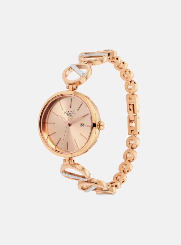 TITAN Raga - Viva Iv Phase I Metal Strap Analog Watch-NU2644KM02