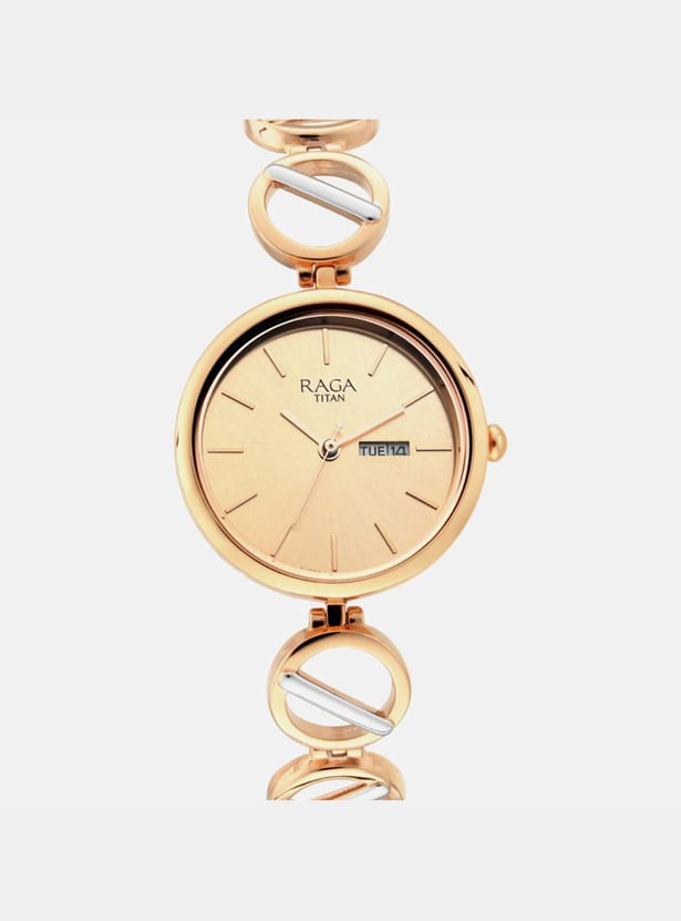 TITAN Raga - Viva Iv Phase I Metal Strap Analog Watch-NU2644KM02