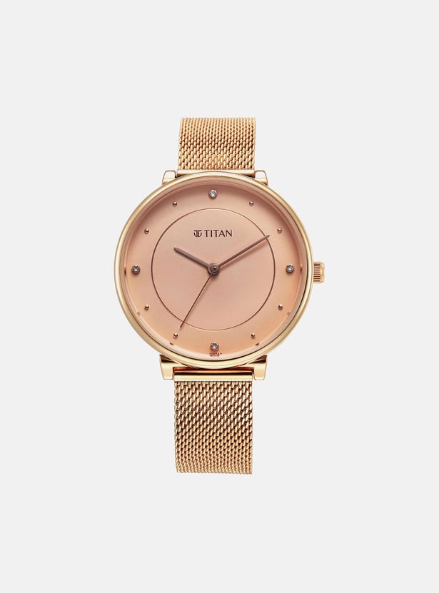 TITAN Purple Stackables Analog Watch with Bracelet - NU2673WM04F