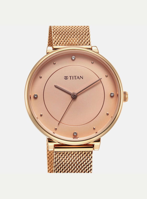 TITAN Purple Stackables Analog Watch with Bracelet - NU2673WM04F