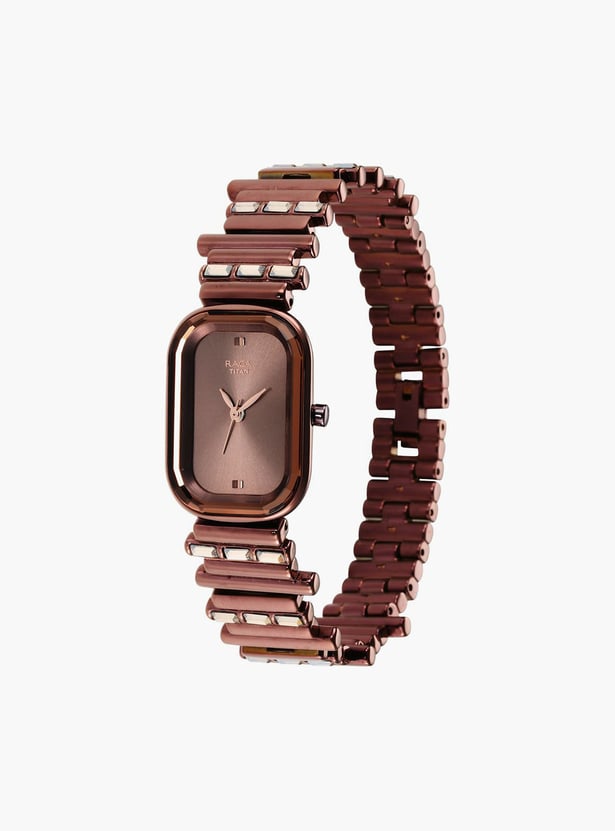 TITAN Raga Love All Embellished Analog Watch - NU95154QM01