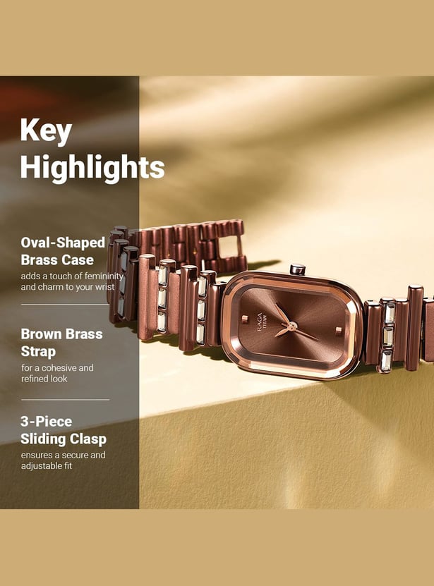TITAN Raga Love All Embellished Analog Watch - NU95154QM01