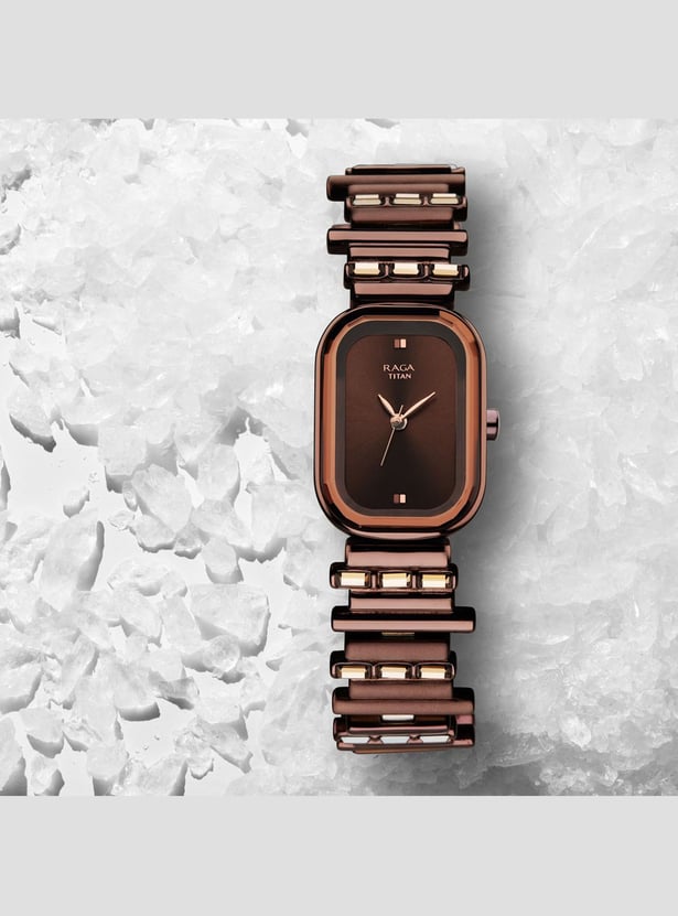 TITAN Raga Love All Embellished Analog Watch - NU95154QM01