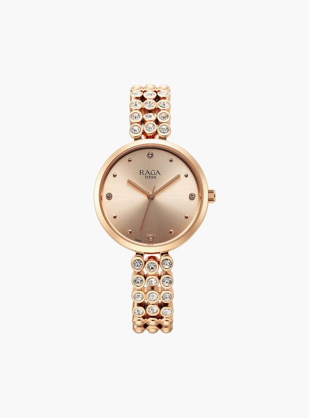 TITAN Raga Showstopper Quartz Analog Watch - NU95262WM01