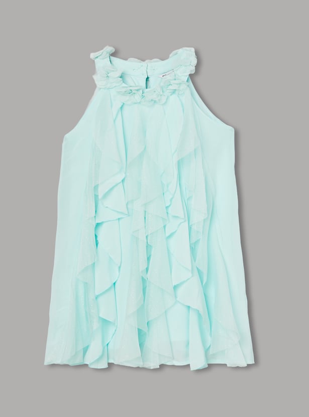 FAME FOREVER Girls Ruffles A-Line Dress