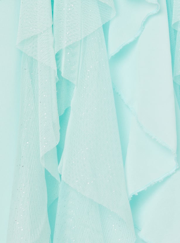 FAME FOREVER Girls Ruffles A-Line Dress